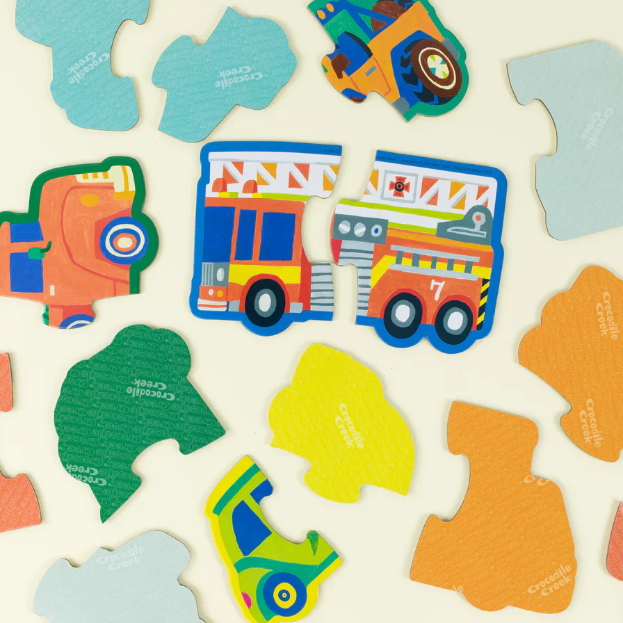 Let's Begin 2 Piece Puzzle - Vehicles - Image 5