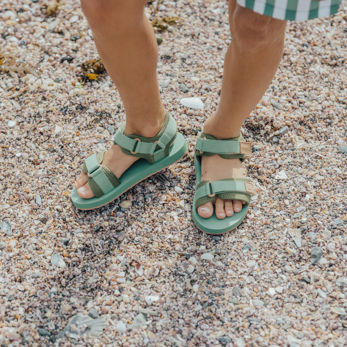 Beach Sandal - Coastal Green - Image 3
