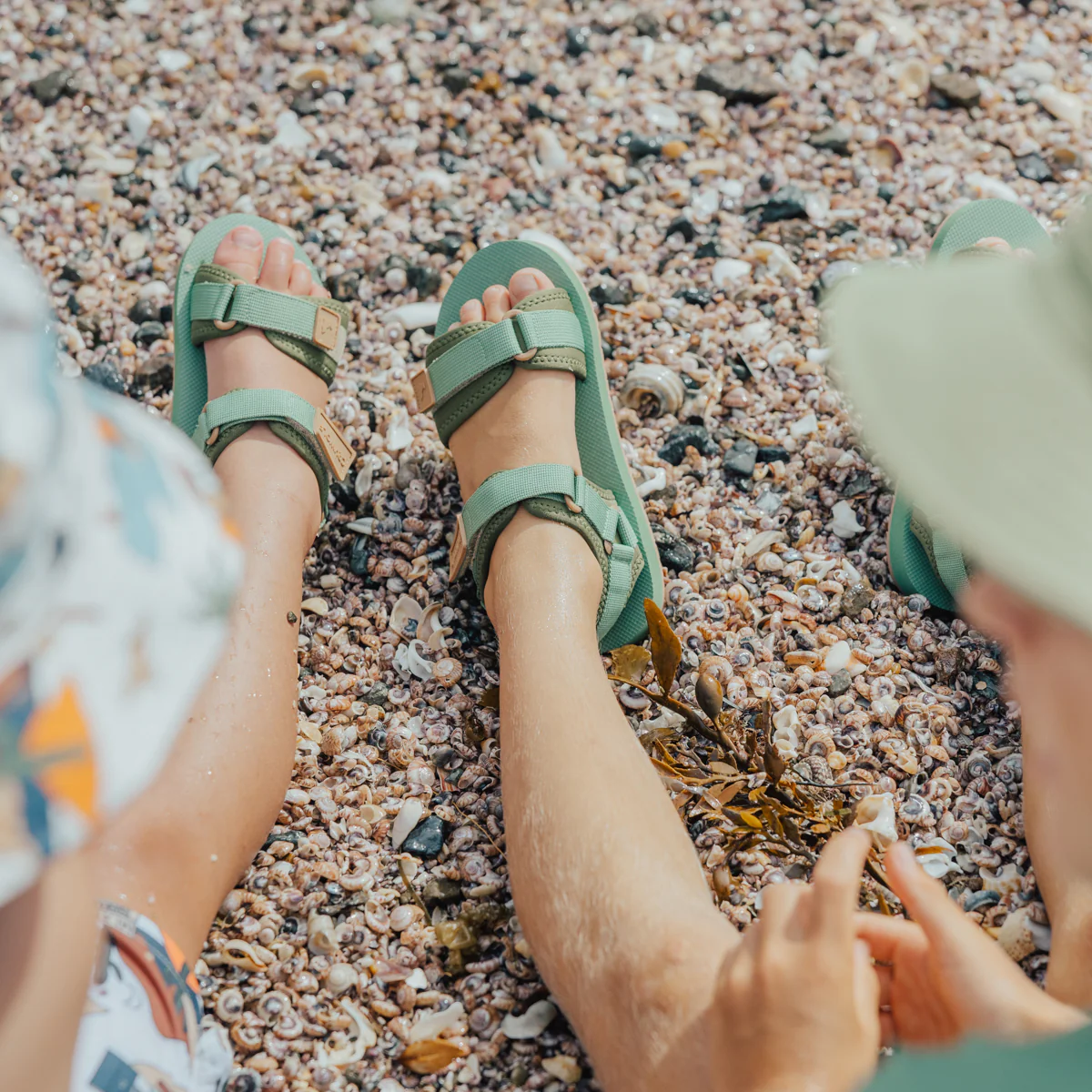 Beach Sandal - Coastal Green - Image 5
