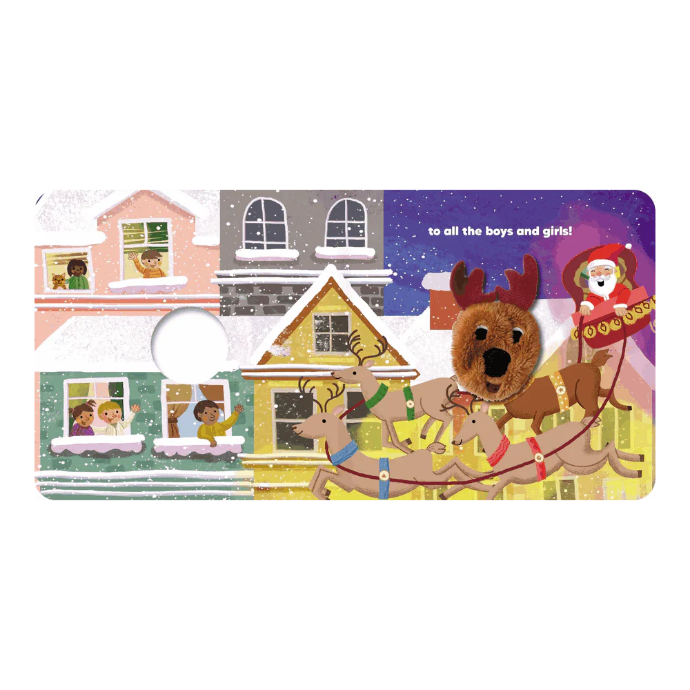 Finger Puppet Book - Little Reindeer - Image 3