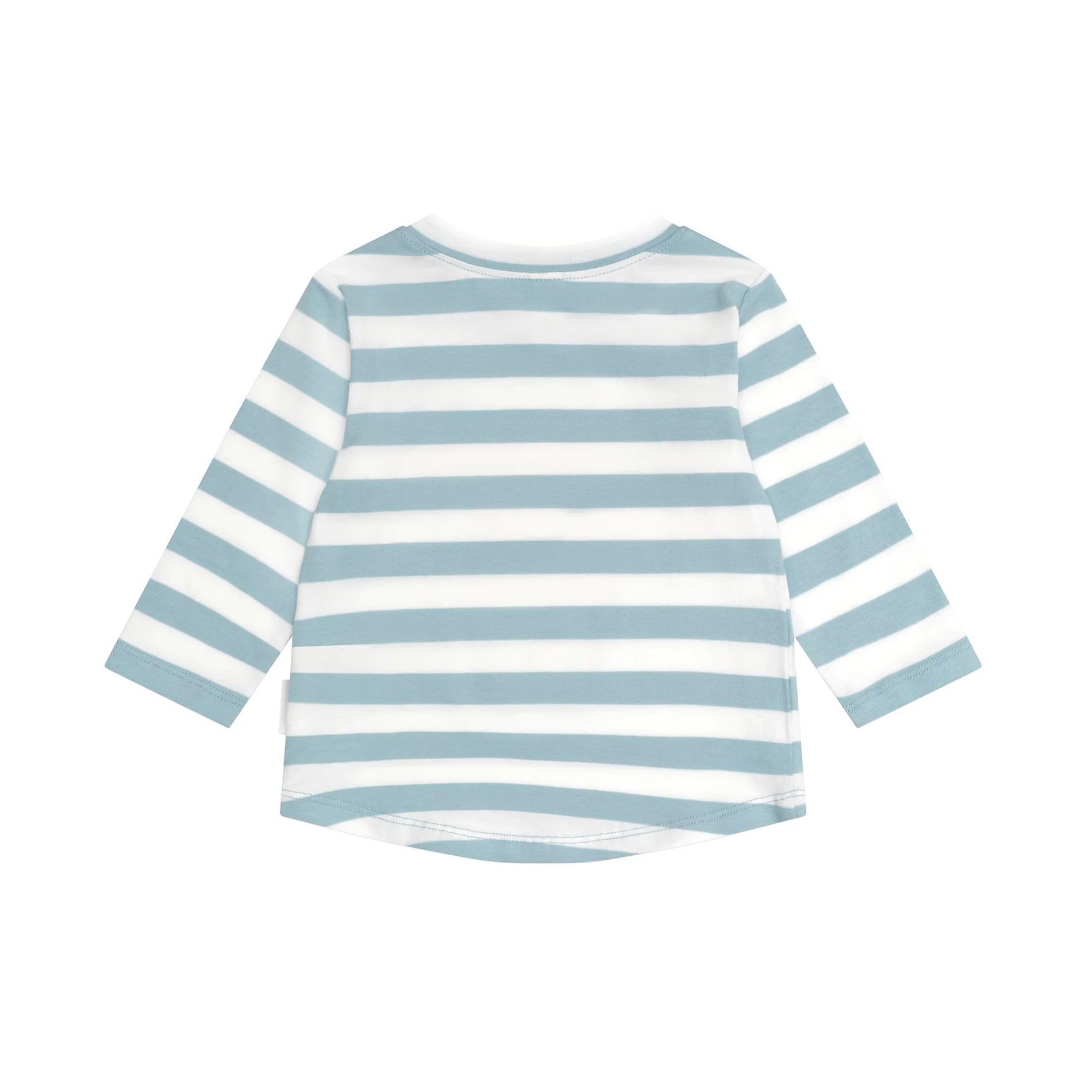 Roadworks Hux Stripe Top - Marine Blue/Almond Milk - Image 4