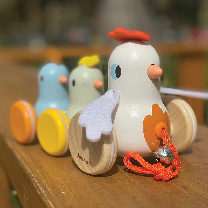 Pull Along Hen Family - Image 5