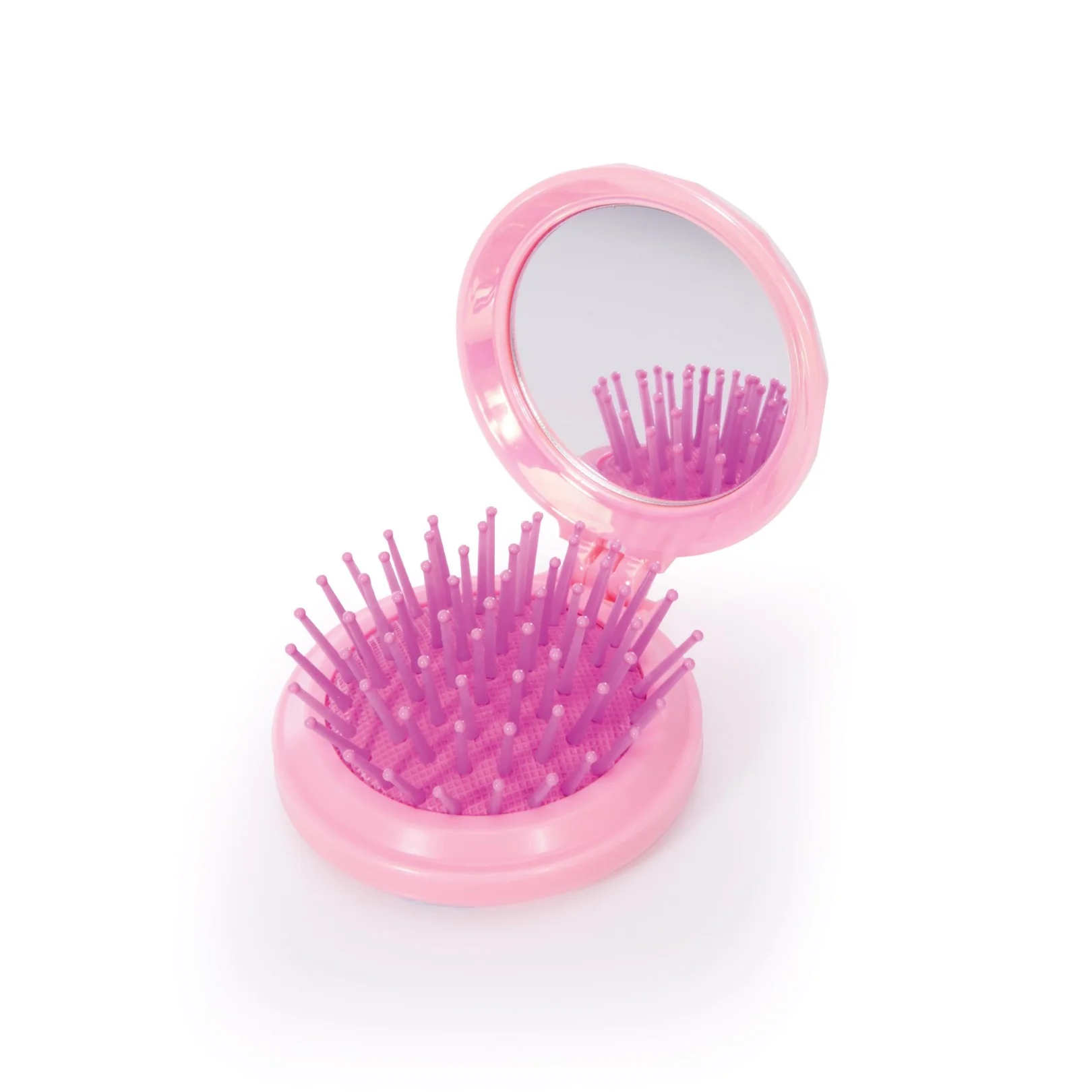 Jewel Compact Hairbrush/Mirror (Assorted) - Image 4