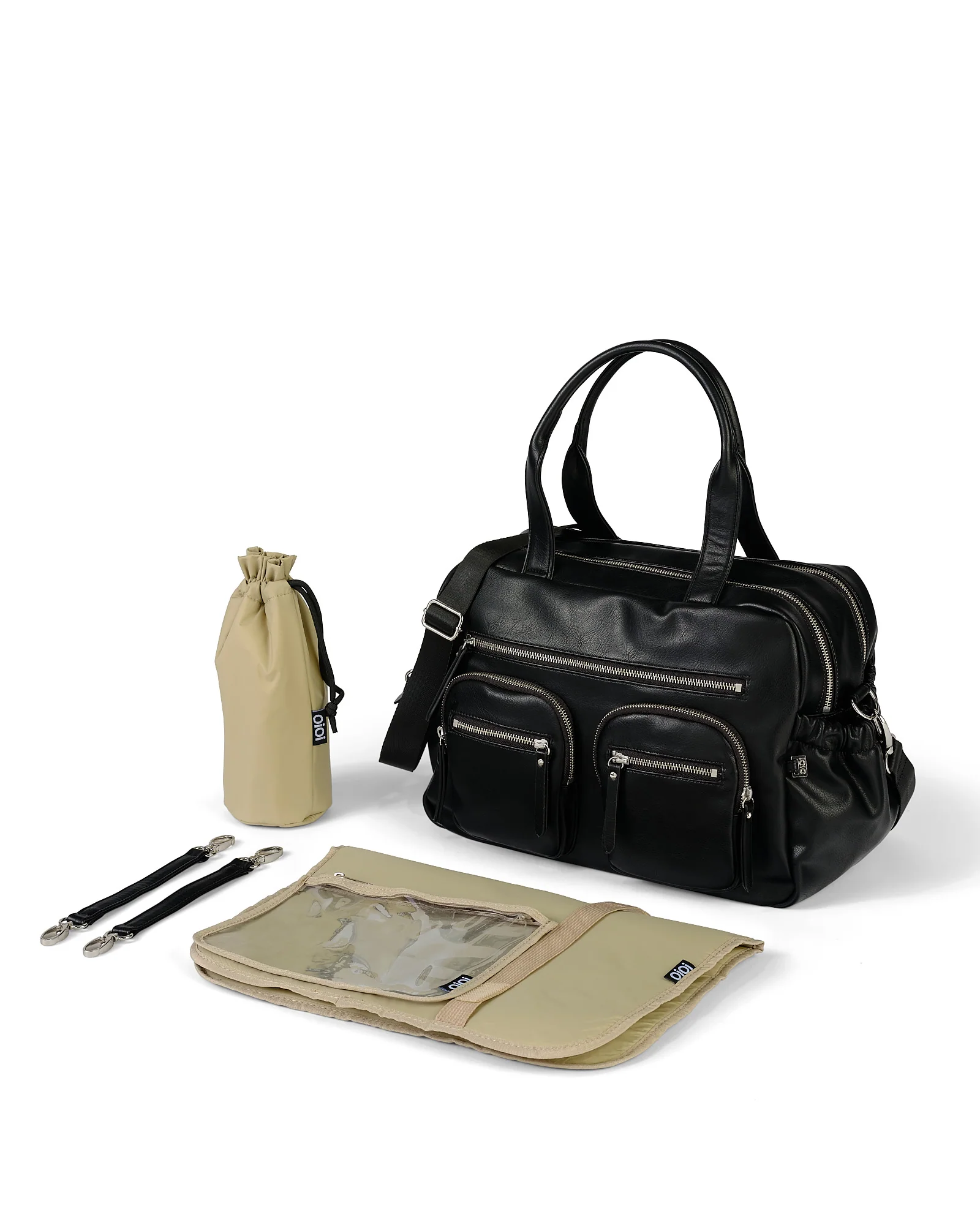 Carry All Nappy Bag - Black - Image 3