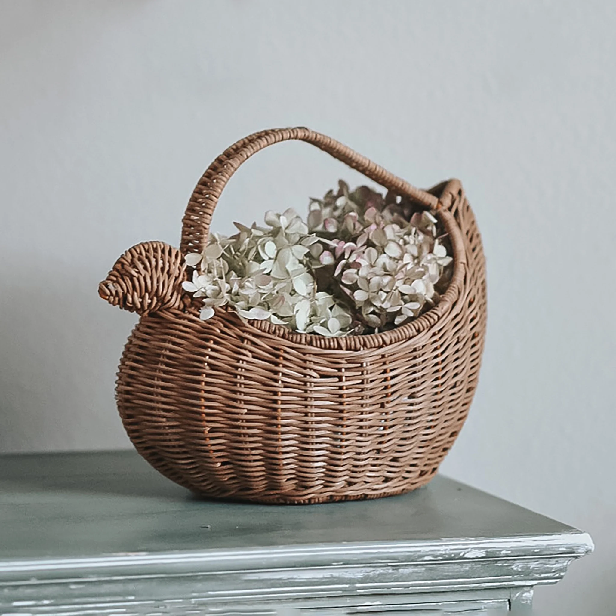 Rattan Chicken Basket - Daisy & Hen Exclusive - Image 4