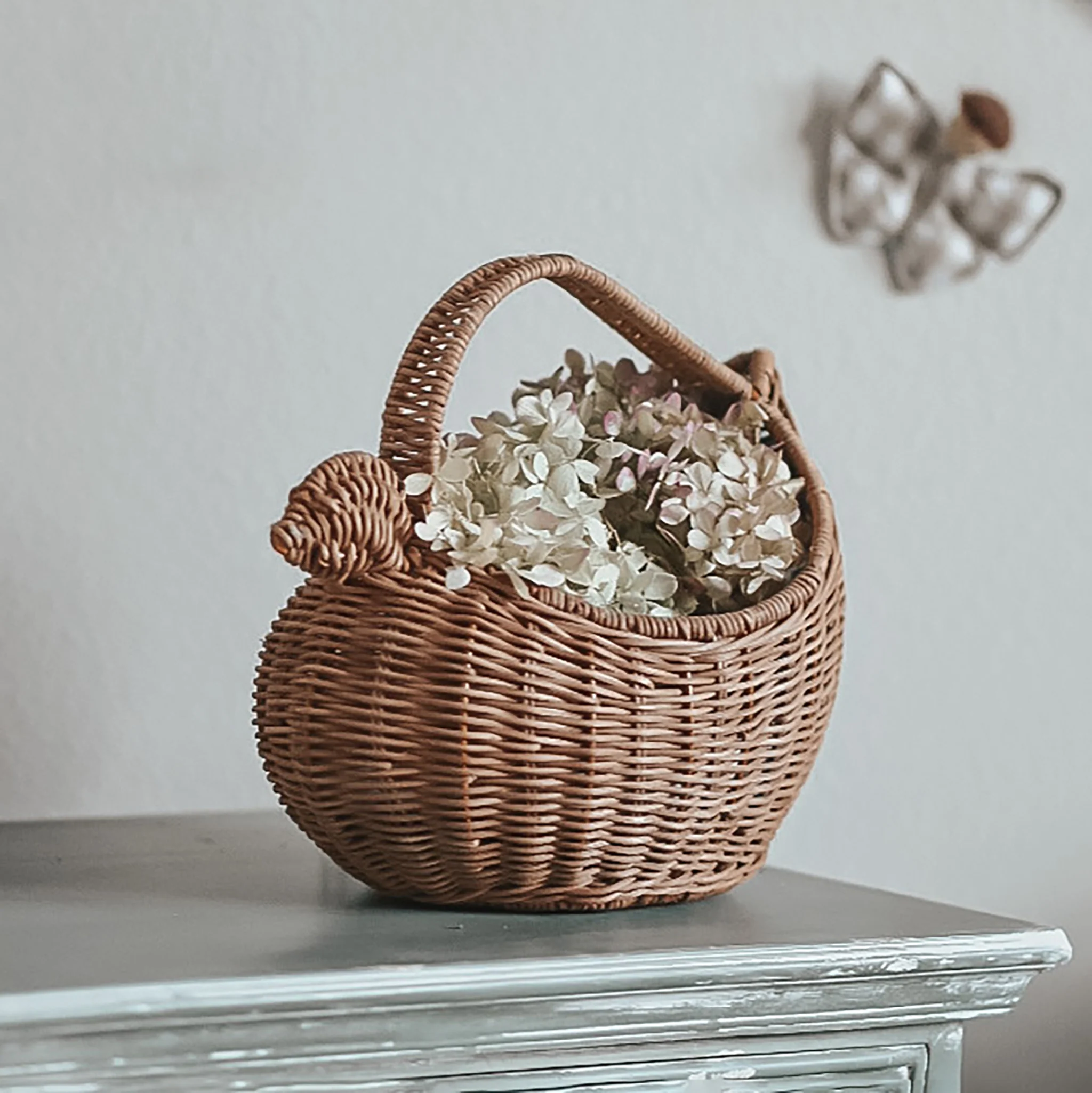 Rattan Chicken Basket - Daisy & Hen Exclusive - Image 5
