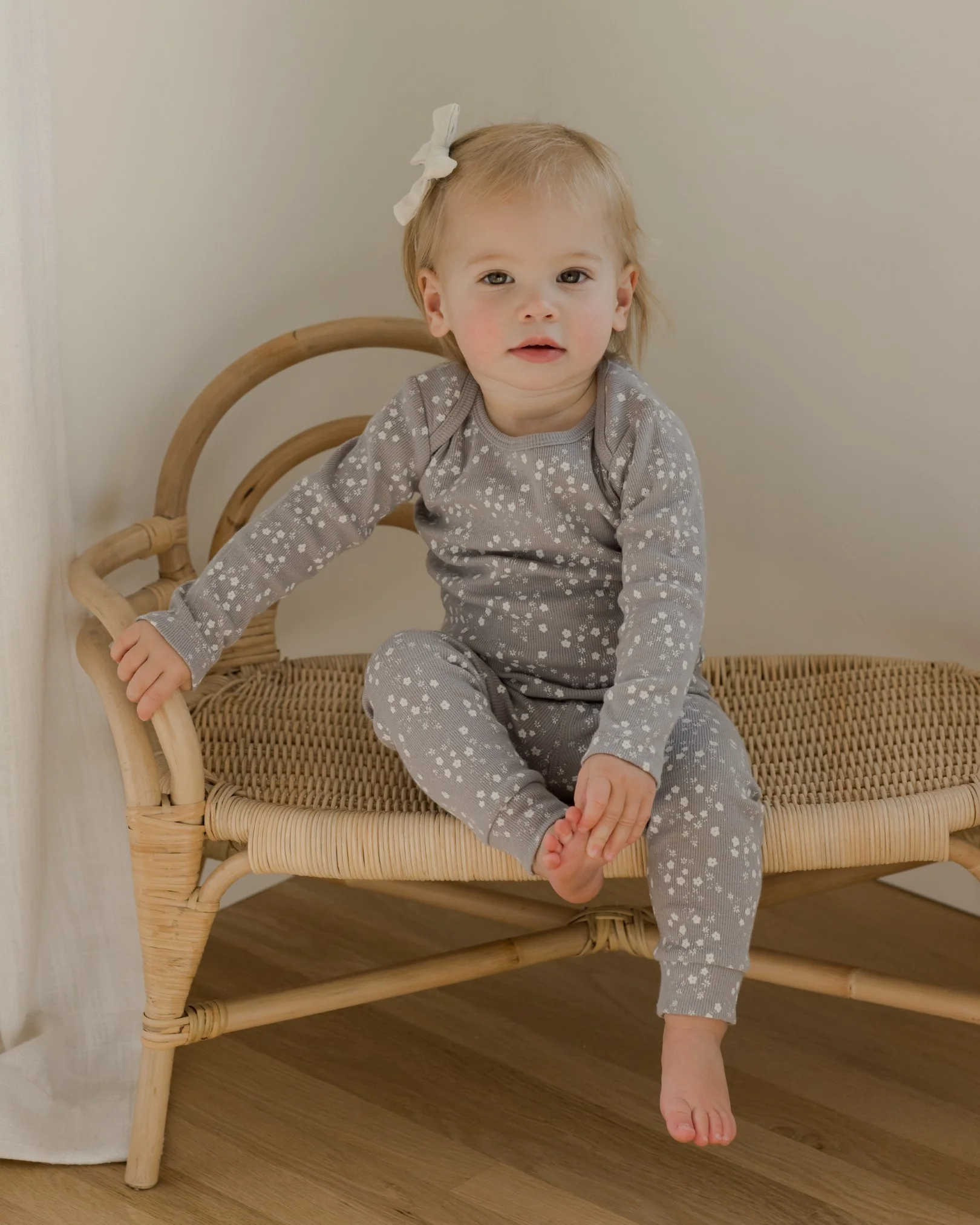 Quincy Mae Ribbed Tee and Legging Set - Fleur - Image 3