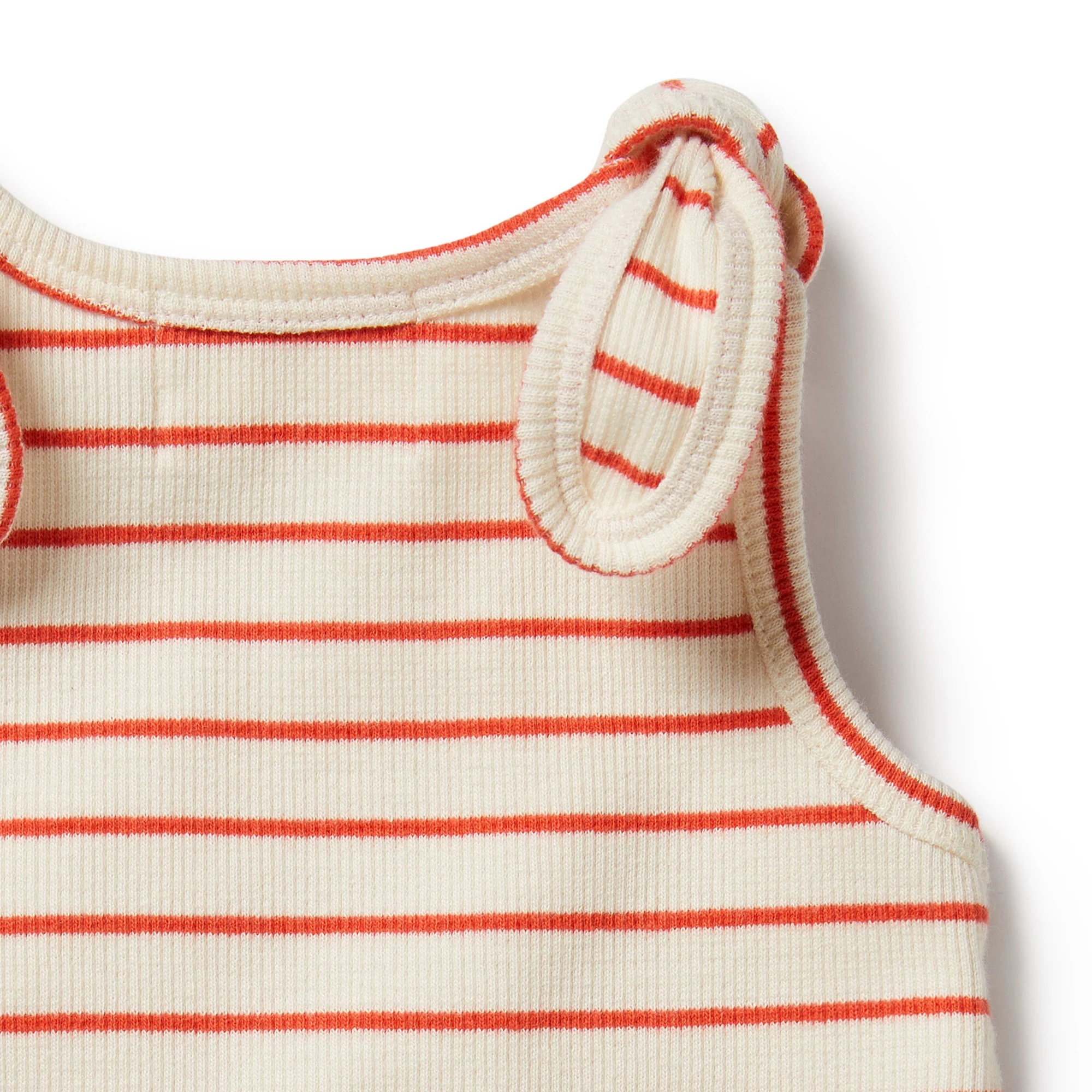 Petit Rouge Organic Tie Singlet - Image 3