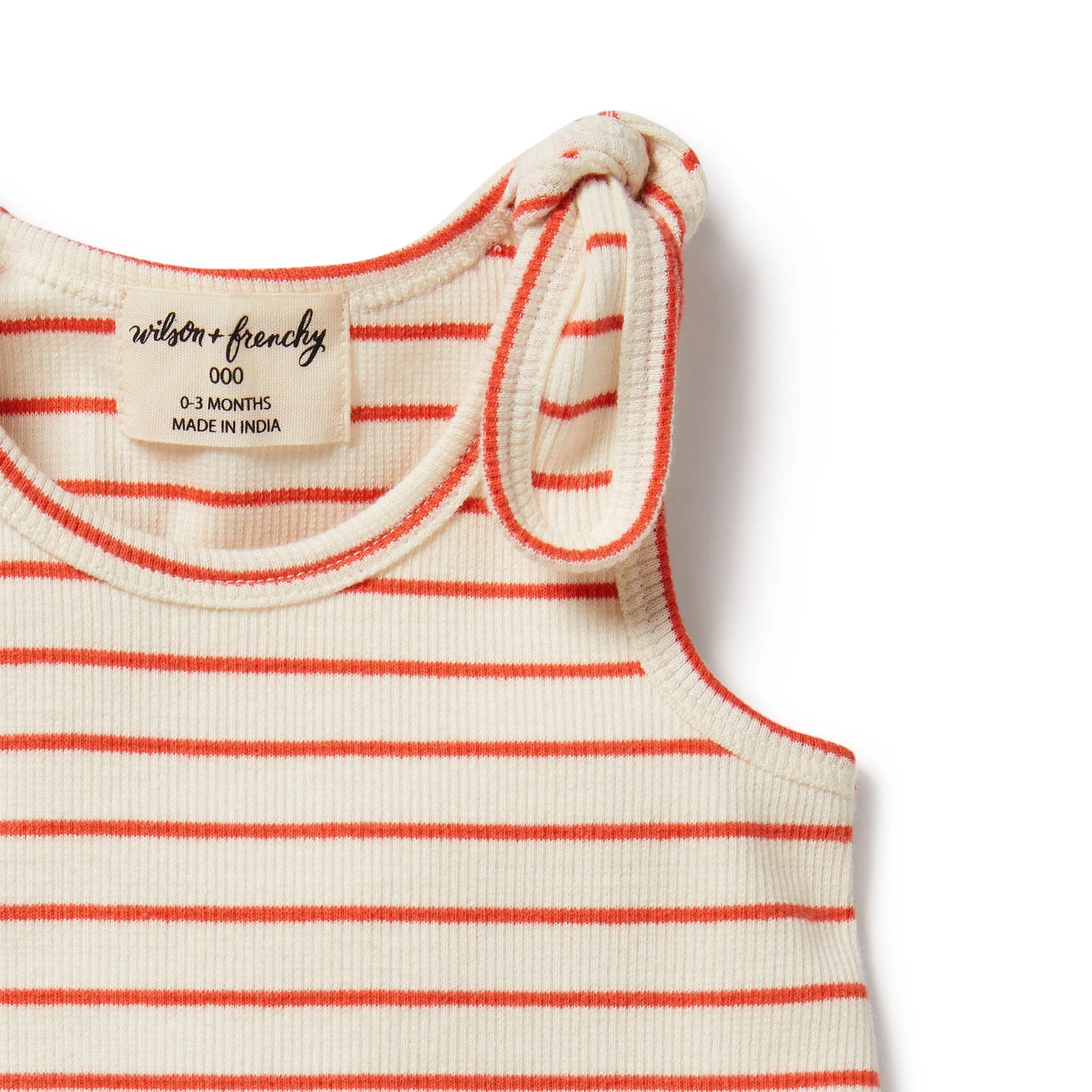 Petit Rouge Organic Tie Singlet - Image 5