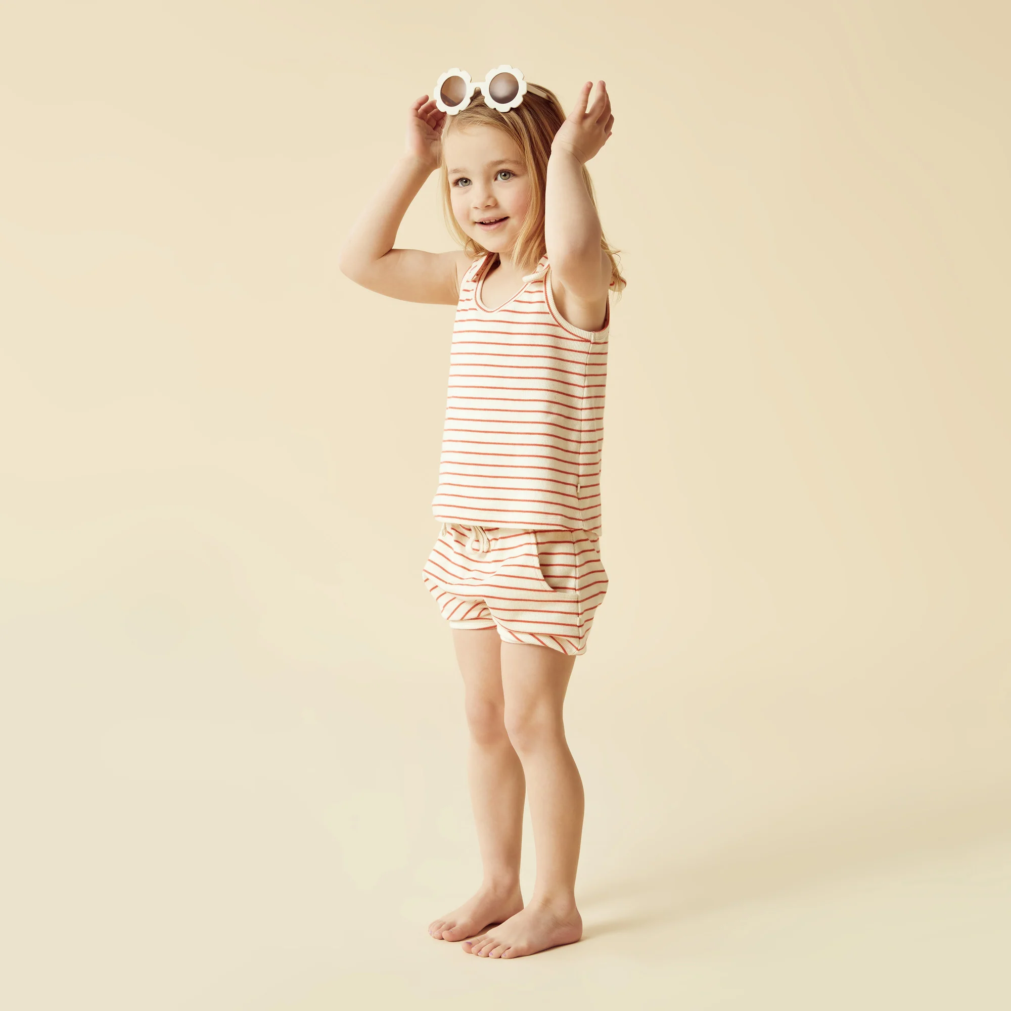 Petit Rouge Organic Tie Singlet - Image 8