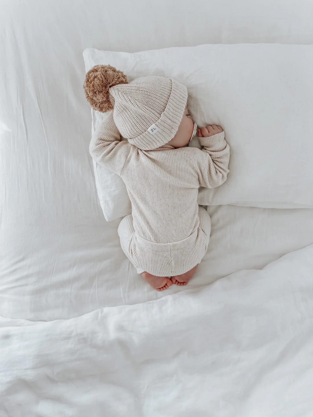 Ziggy Lou - Ribbed Top | Biscotti Fleck - Image 3