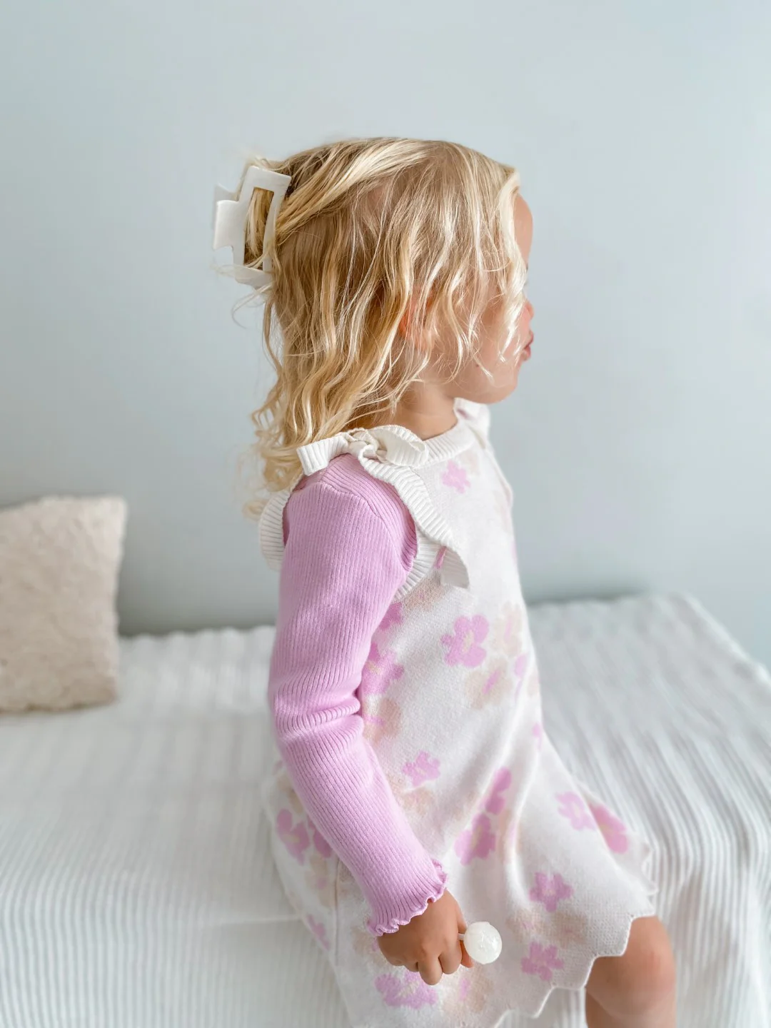 Ziggy Lou - Ribbed Top | Lilac - Image 3