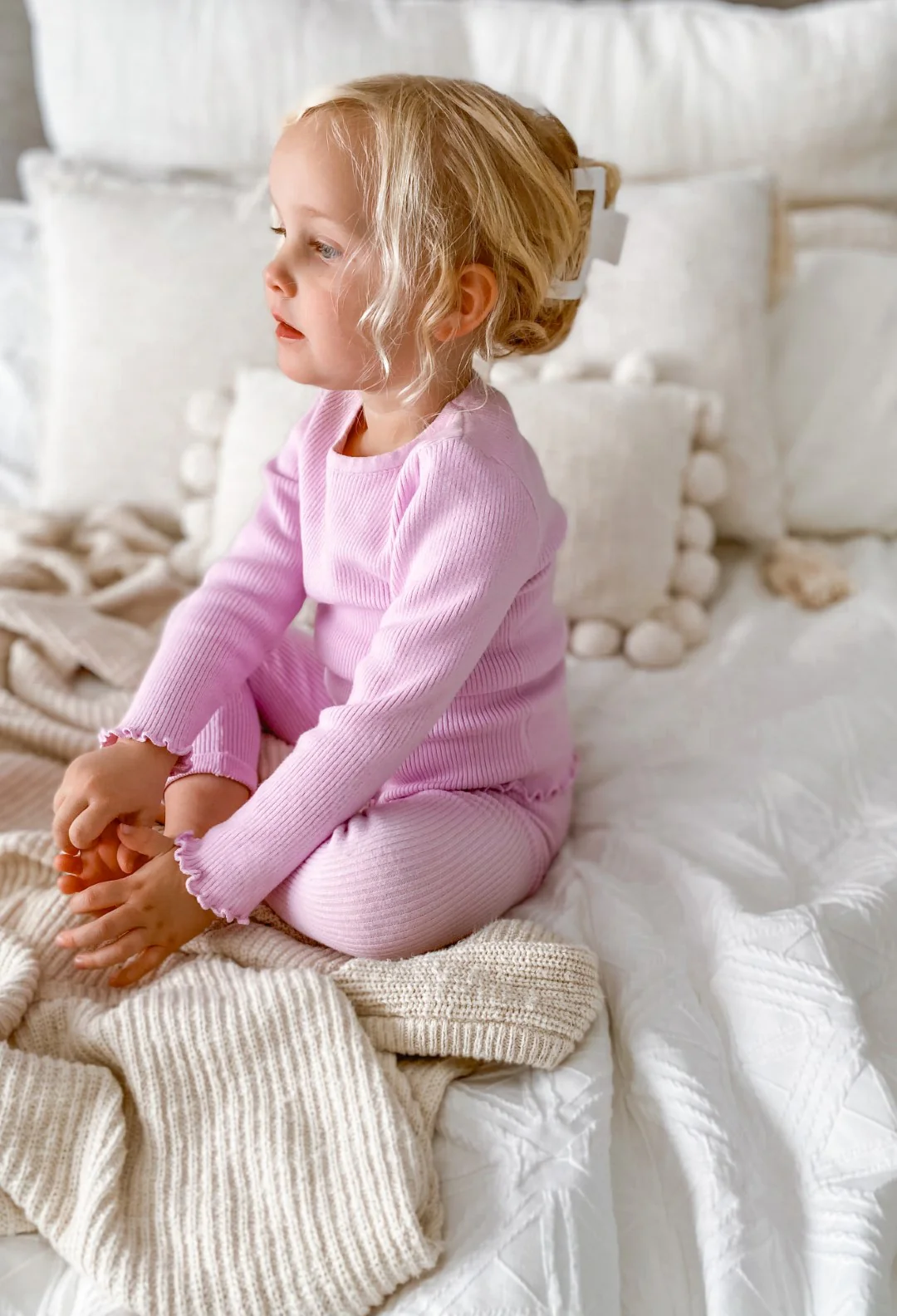 Ziggy Lou - Ribbed Top | Lilac - Image 4